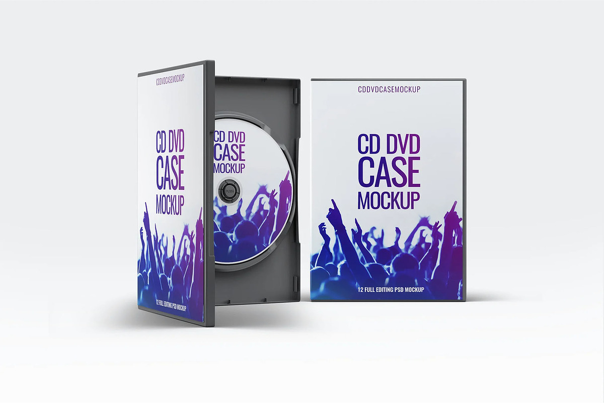 DVD Case Mock-Up, a Product Mockup by DesignRushMarket (Photo 4 of 8)
