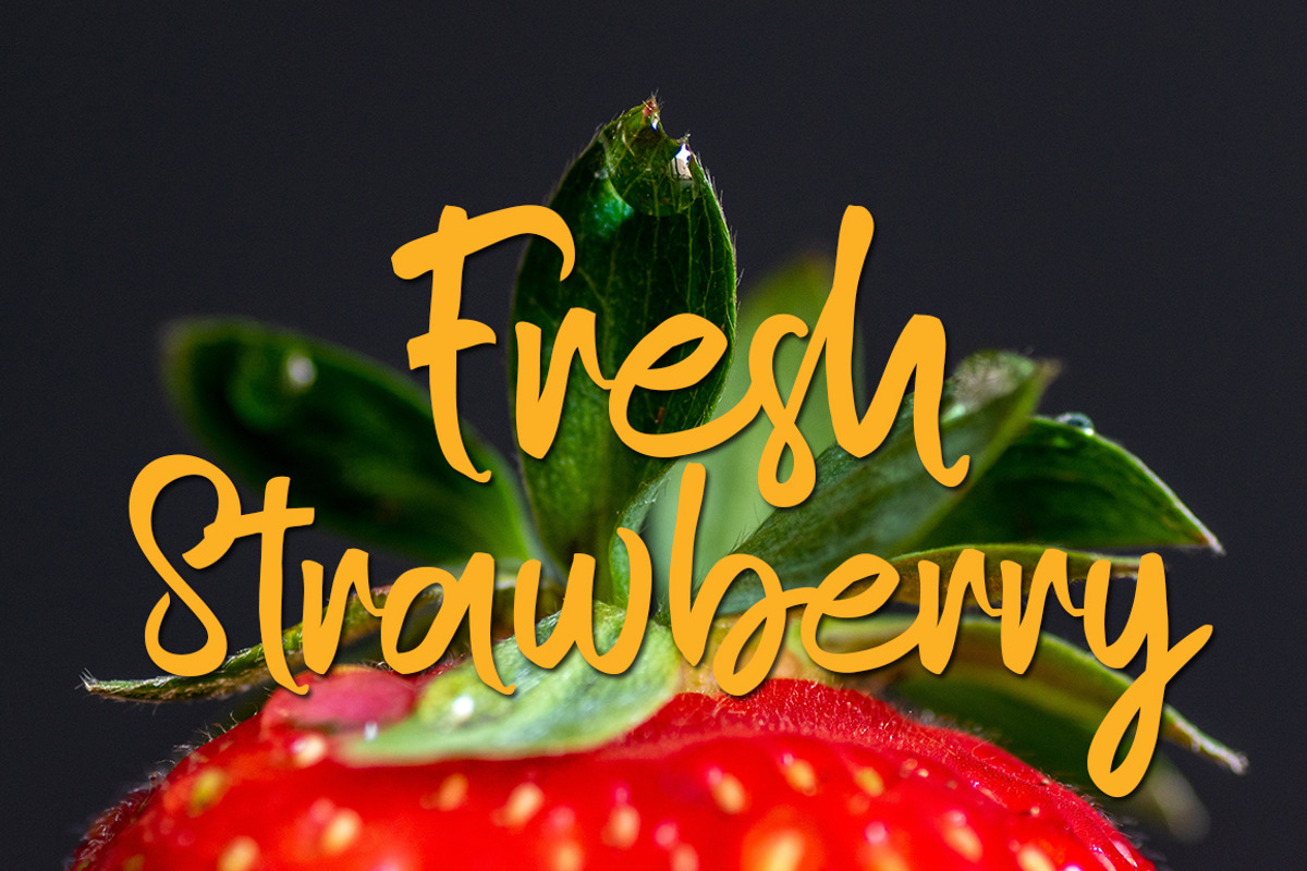 Goostine, a Handwritten Font by Akifatype. (Photo 2 of 5)