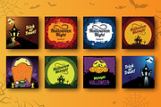 Halloween Ultimate Pack, a Decorative Illustration by Chuhastock (Thumbnail 9 of 22)