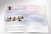 Heavenly Funeral Program Template, a Brochure Template by Four C Graphic (Thumbnail 2 of 10)
