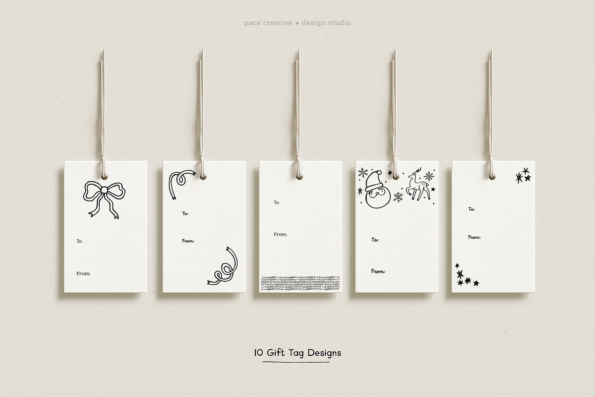 Hand-Drawn Winter Holiday Icons, a Seasonal Illustration by Pace Creative Design (Photo 10 of 12)