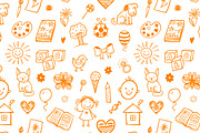 15 kids patterns set, a Pattern Graphic by Hala (Thumbnail 15 of 15)