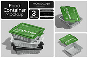 Aluminum Food Container Mockup, a Cups & Container Mockup by Bartama Graphic (Thumbnail 1 of 5)