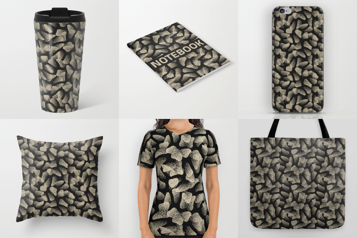 Vector Abstract Seamless Patterns, a Pattern Graphic by yamonstro (Photo 2 of 8)