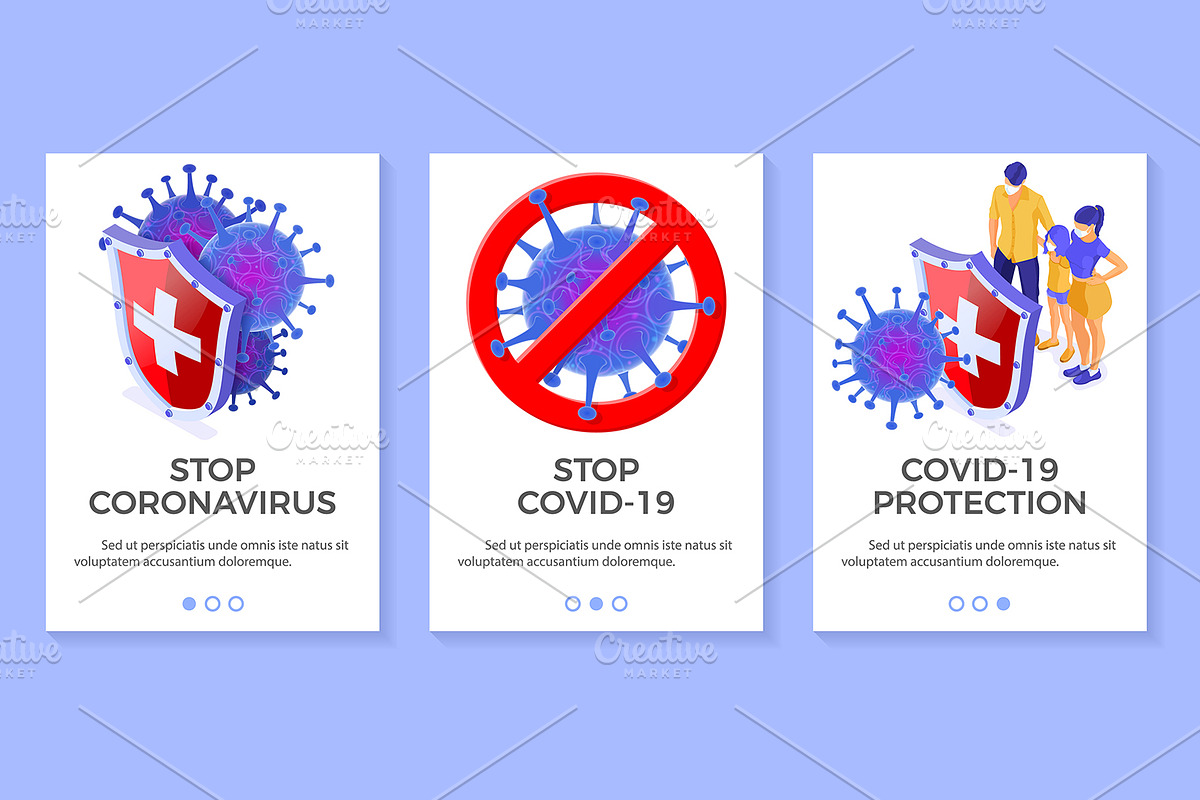 Covid-19 Stop 2019-nCoV Coronavirus, a Healthcare Illustration by TAlex (Photo 1 of 4)