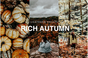 RICH AUTUMN LIGHTROOM PRESETS, a Preset Add-On by Victoria Bee Presets