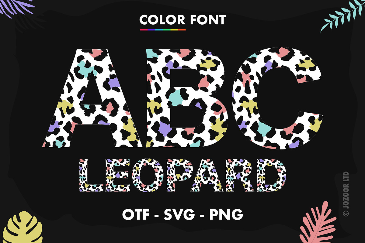 Leopard Font, a Font by Jozoor (Photo 1 of 4)