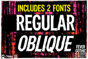 Fever Gothic, a Sans Serif Font by Remedy667 (Thumbnail 3 of 5)
