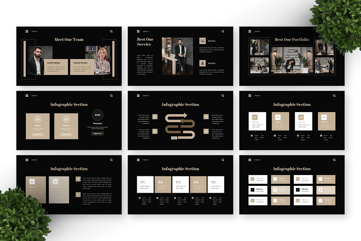Lawyer - Law Powerpoint, a Presentation Template by Deepslide Studio (Photo 5 of 6)