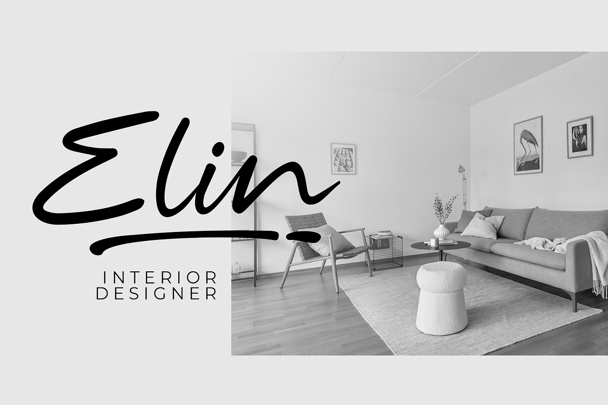 Bonskin - A Modern Script, a Script Font by khurasan (Photo 2 of 7)