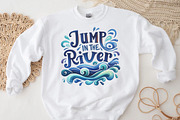 River & Lake Quotes Sublimation Bund, an Illustration by Designworld (Thumbnail 3 of 10)