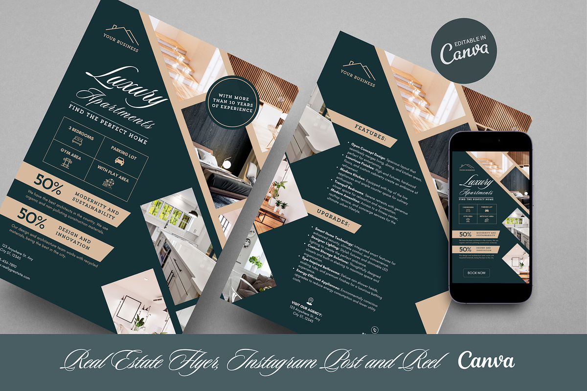 Marketing Real Estate Templates, a Marketing Template by PaolaroiDesign (Photo 4 of 4)