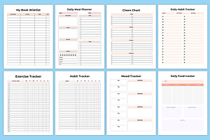 Editable Working From Home Planner