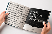 Valentra Modern Editorial Sans Font, a Sans Serif Font by Vadovastd (Thumbnail 9 of 10)
