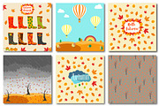 Big autumn set of patterns, a Pattern Graphic by Orangepencil (Thumbnail 7 of 7)