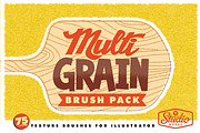 MultiGRAIN Brushes for Illustrator, a Brush Add-On by StudioWorks (Thumbnail 1 of 15)