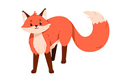 Cute funny cartoon fox childish set, an Animal Illustration by Good Studio (Thumbnail 7 of 9)