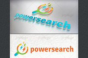 Pixel Thunders Power Search Logo, a Branding & Logo Template by joyologo (Thumbnail 2 of 3)