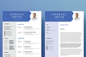 Vol.25 Resume & CV Template