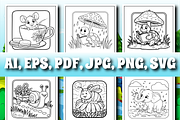 Cozy Farm Animals Bold and Easy, an Animal Illustration by Design Zone (Thumbnail 5 of 6)