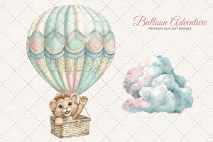 Animals In Hot Air Balloons