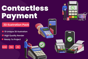 3D Contactless Payment Pack