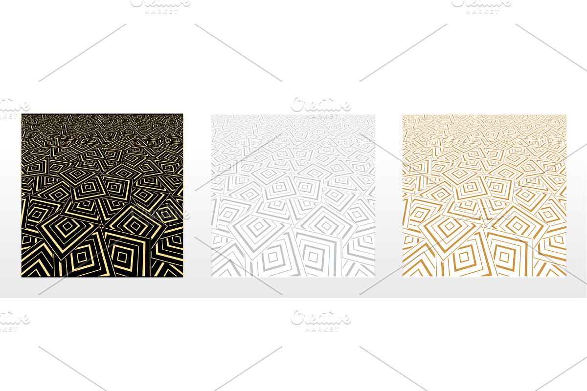 Geometric set of patterns, a Pattern Graphic by RODINA (Photo 1 of 3)