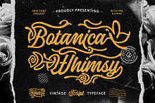 Botanica Whimsy Typeface