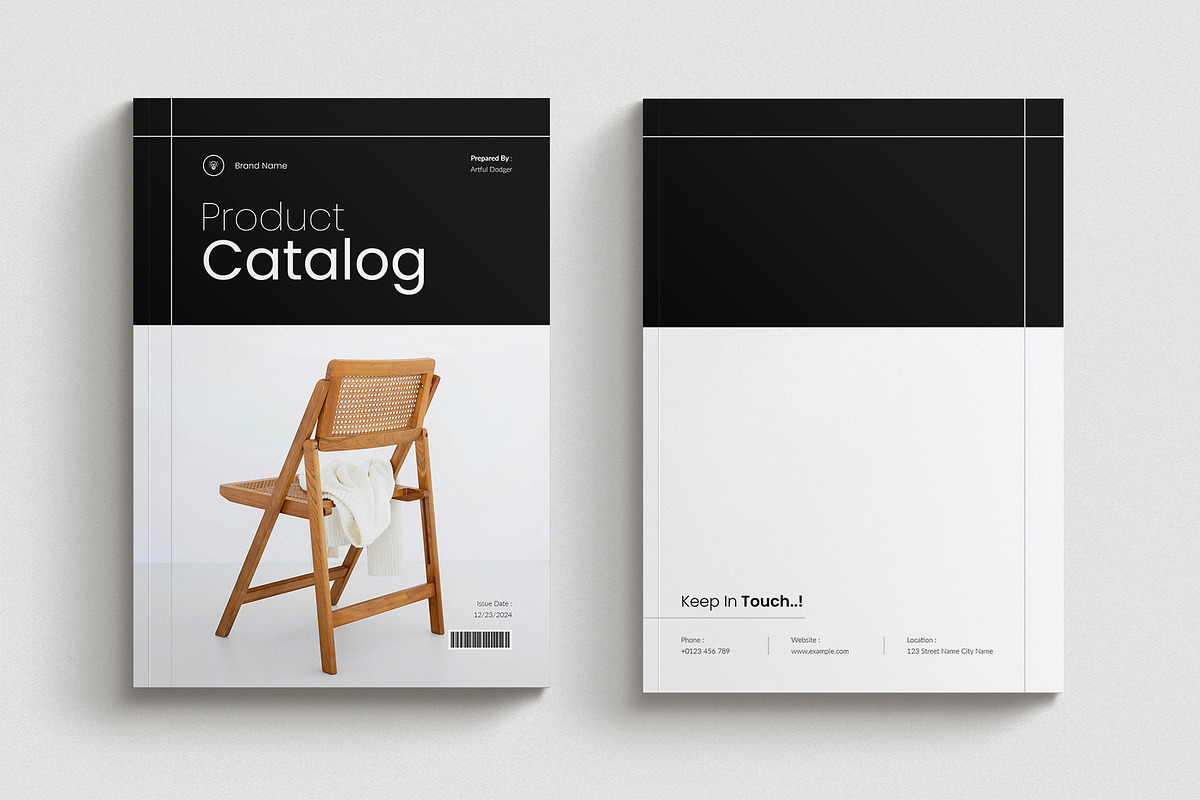 Product Catalog Brochure Template, a Brochure Template by Cleffon_Graphic_Studio (Photo 9 of 9)