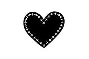 Stitched Heart Silhouette Vector Bun, an Illustration by Designs_River (Thumbnail 18 of 41)