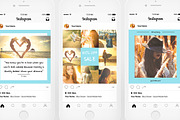 Blue Dream Social Media Pack, a Social Media Template by Helga_Design (Thumbnail 2 of 8)