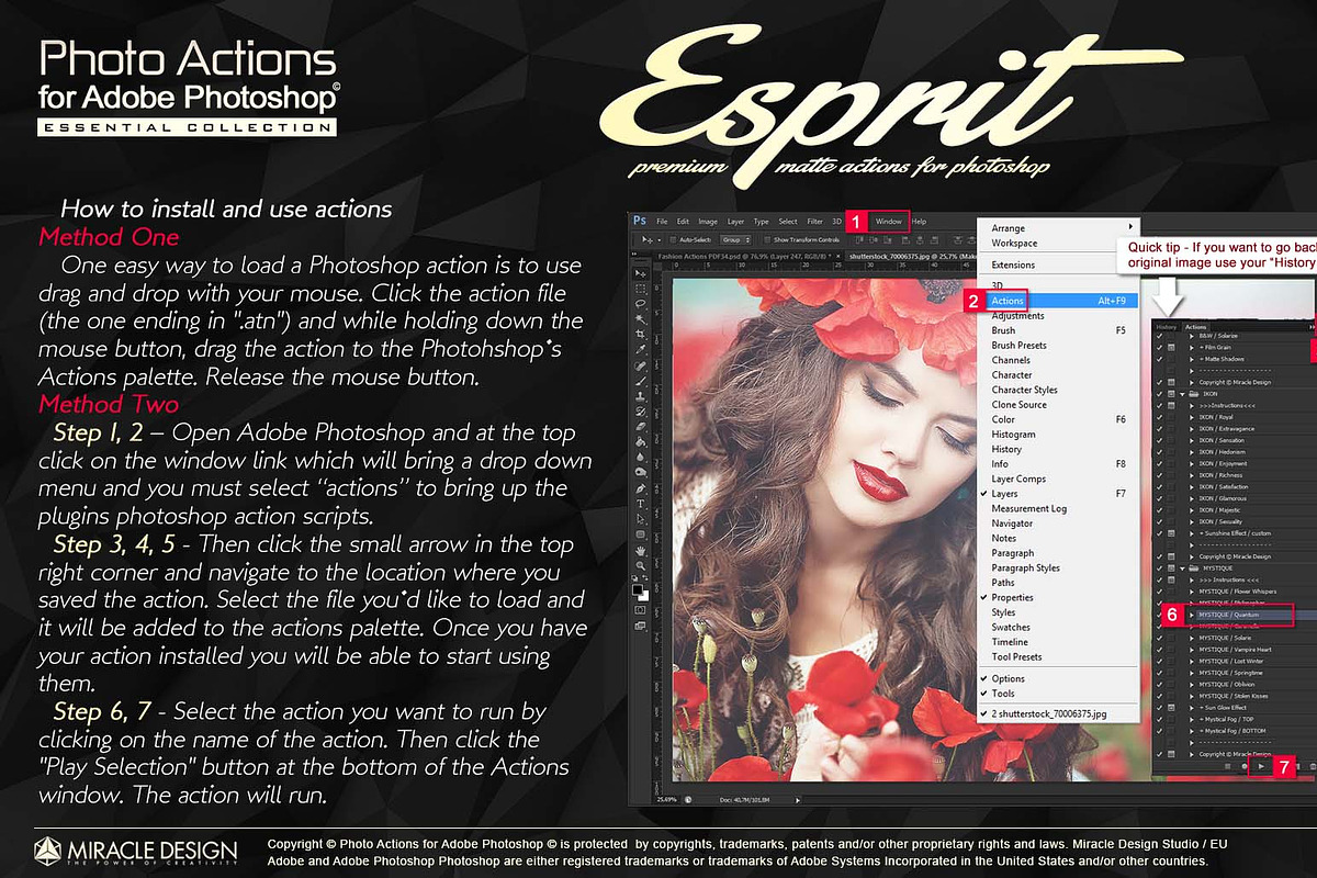 Actions for Photoshop / Esprit, an Action Add-On by Miracle_Design (Photo 20 of 20)