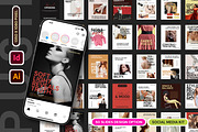 Push | Social Media Kit | Post Pack, a Social Media Template by Artisan Vibes (Thumbnail 1 of 8)