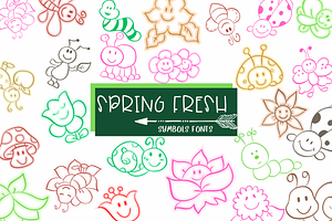 Spring fresh | Symbols Fonts