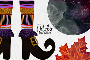 October Clipart Halloween Clipart