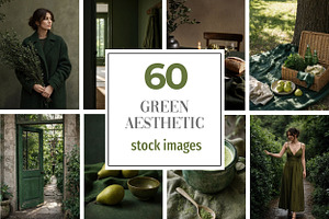 60 Green Stock Photos Bundle