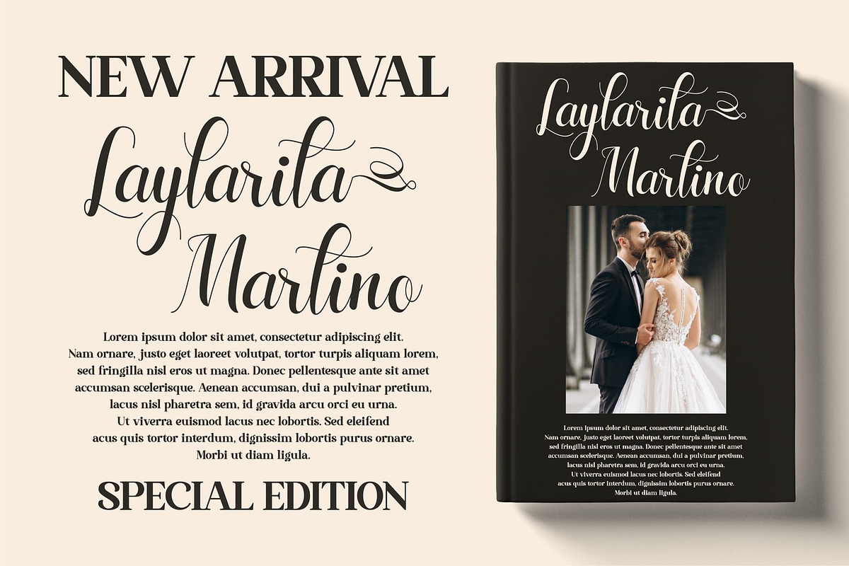 Laylarita Script LS, a Script Font by GranzCreative (Photo 8 of 21)