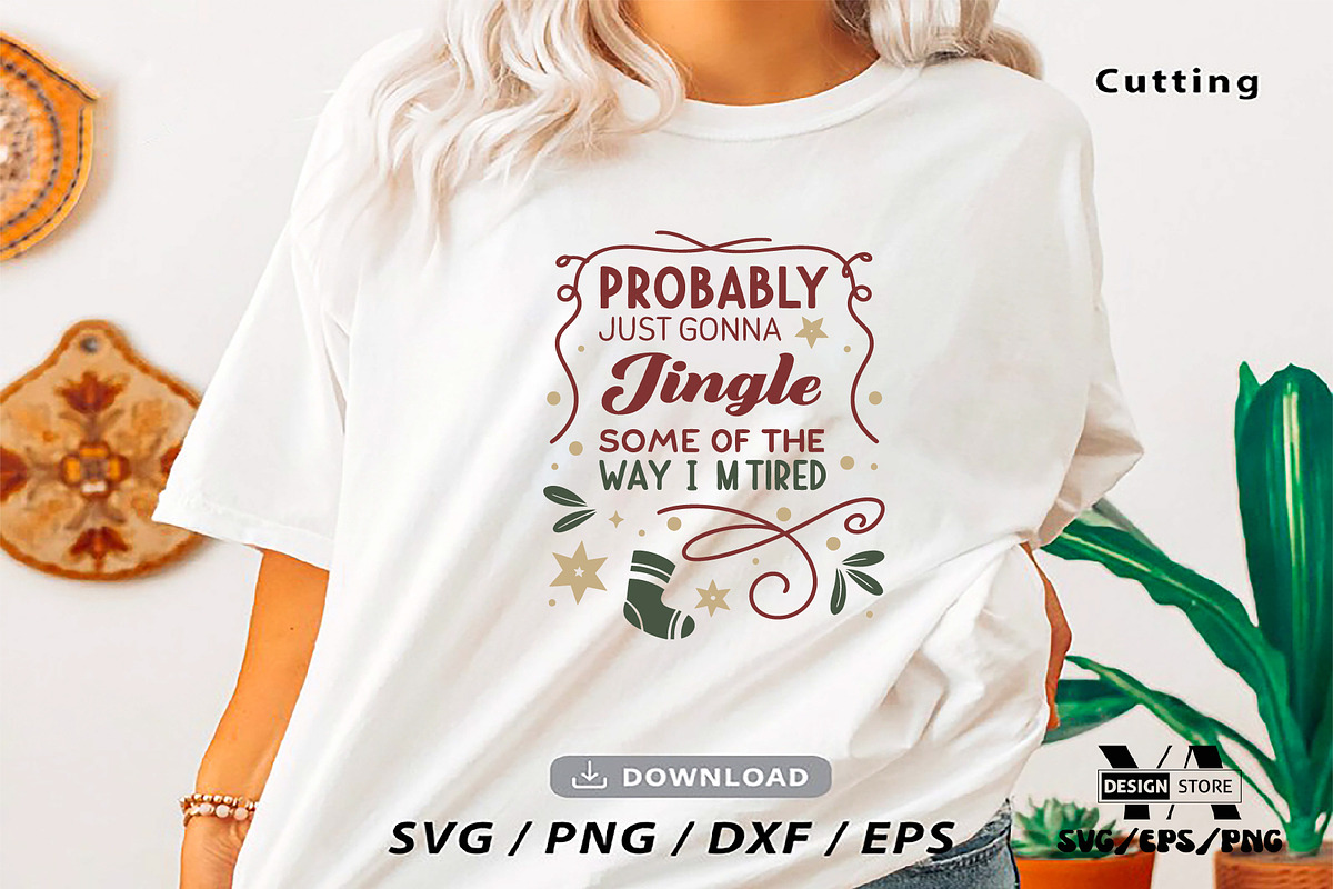 Christmas Festive SVG PNG Bundle, an Object Illustration by Ya_ Design Store (Photo 9 of 13)
