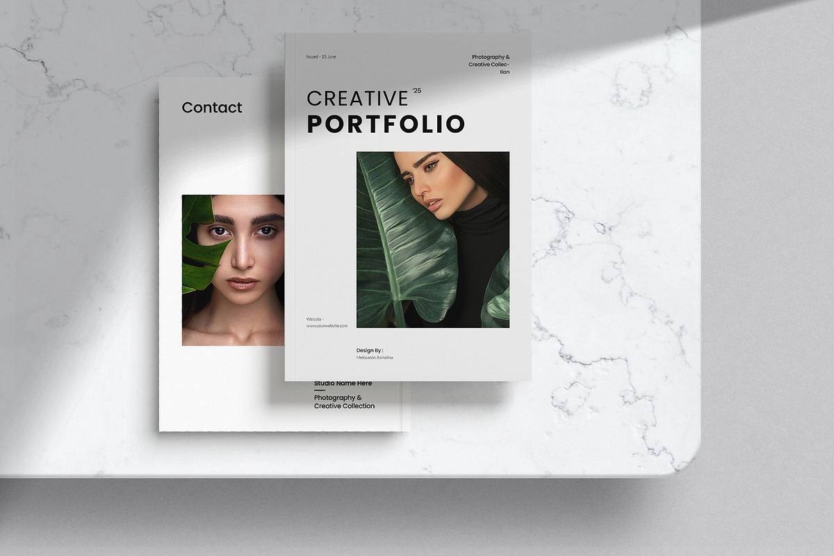 Creative Portfolio Template, a Magazine Template by DesignCrest (Photo 10 of 14)