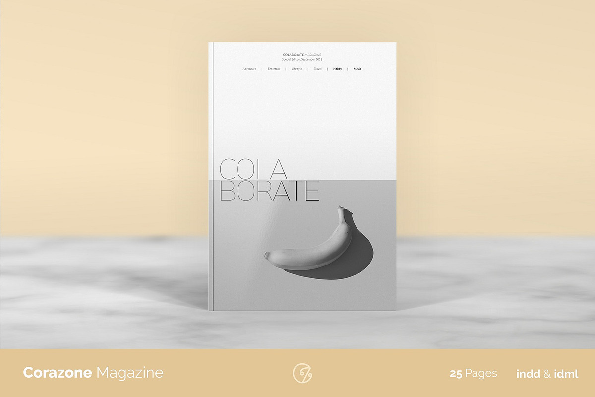 Colaborate Magazine - 2018 Edition, a Magazine Template by Bokuto (Photo 1 of 10)