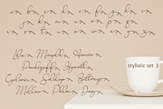 Ravishing Solidago Font, a Handwritten Font by Letterhanna Studio (Thumbnail 4 of 21)
