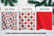 Cozy Christmas Aesthetic Bundle, an Illustration by Sabadesignz (Thumbnail 6 of 8)