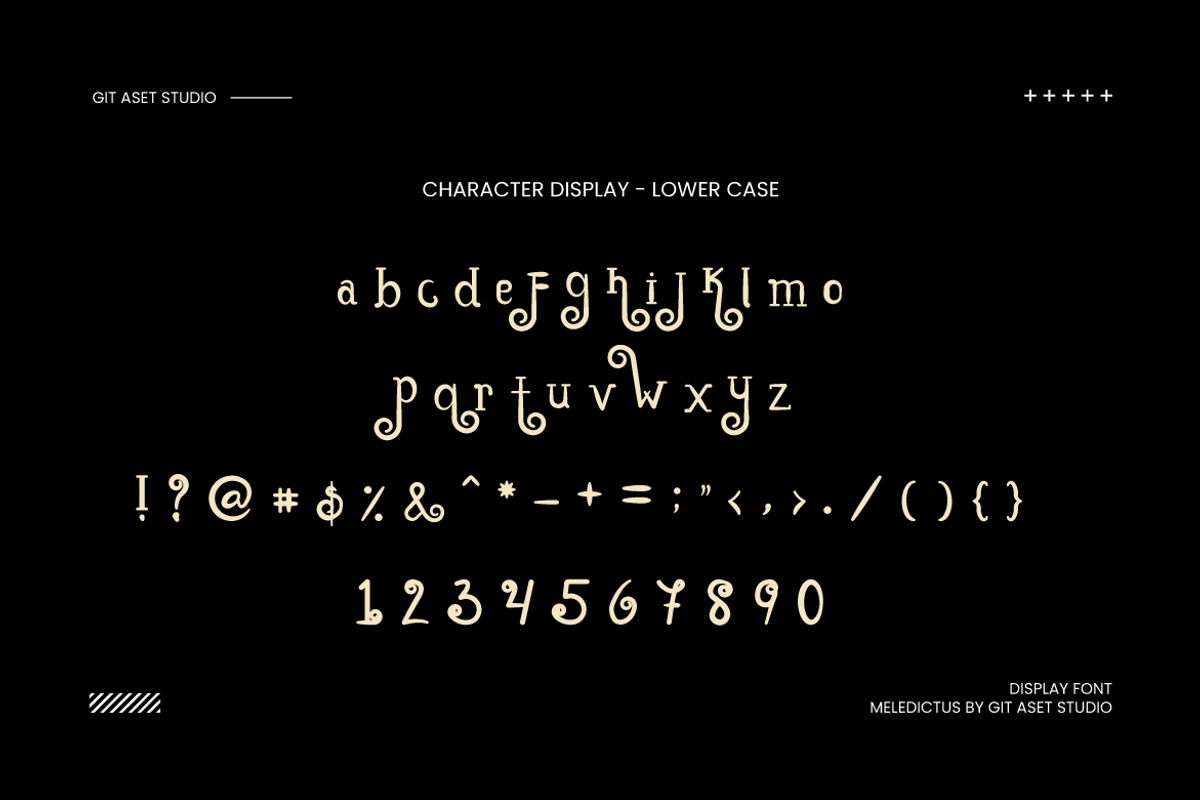 Meledictus Decorative Font, a Handwritten Font by gitasetstudio (Photo 2 of 5)