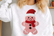 Faux Yarn Christmas Gingerbread Man, an Illustration by SinaCreation (Thumbnail 5 of 7)