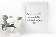 Friends Forever Font + Floral Extras, a Script Font by pixelcolours (Thumbnail 3 of 5)