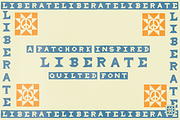Liberate Hand Crafted Font, a Handwritten Font by Madeline ODonoghue Design (Thumbnail 3 of 5)