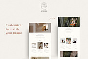 Minimal Showit Website Template, a Websites & App Template by Wonderlik Webdesign (Thumbnail 3 of 4)