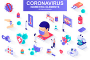 Mega Bundle Isometric Elements, an Illustration by alexdndz (Thumbnail 6 of 27)