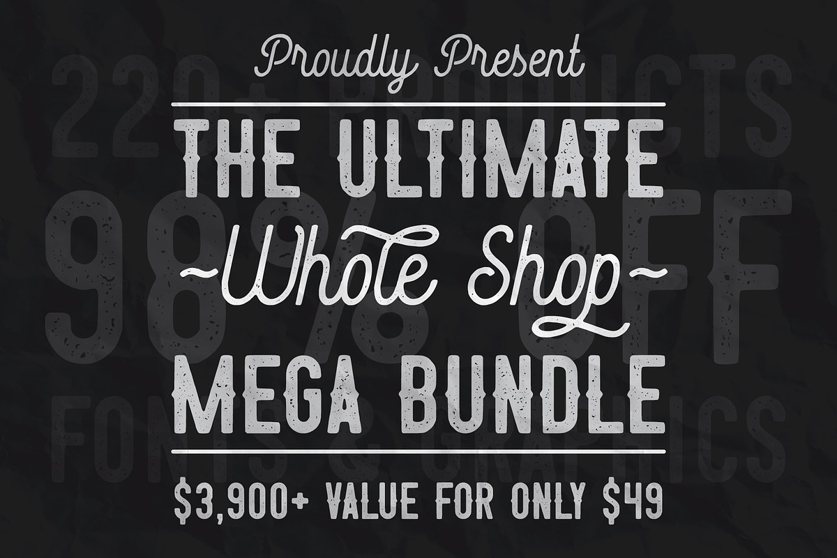 THE ULTIMATE WHOLE SHOP MEGA BUNDLE, an Object Graphic by VozzyStock (Photo 1 of 5)