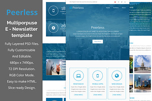 Peerless-multiporpuse Email Template